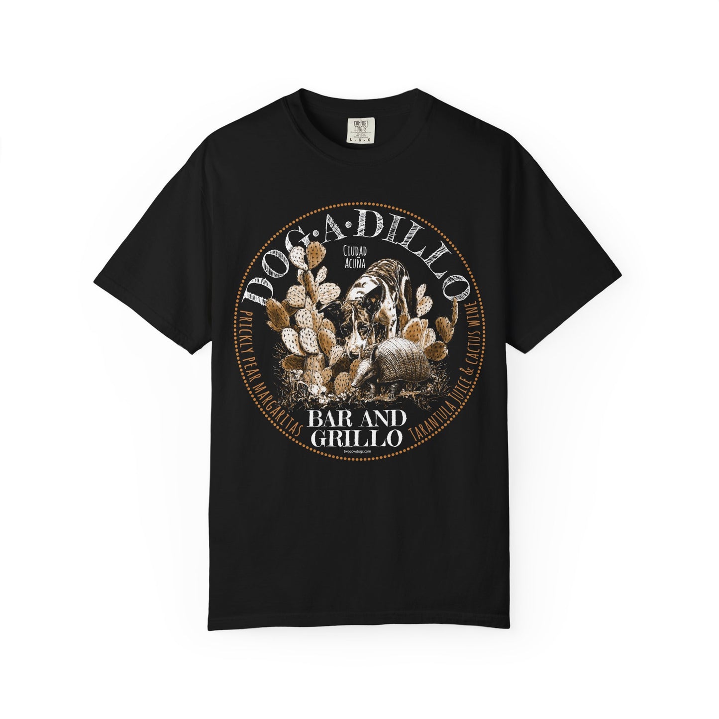 Dog-A-Dillo Armadillo Bar and Grillo T-Shirt