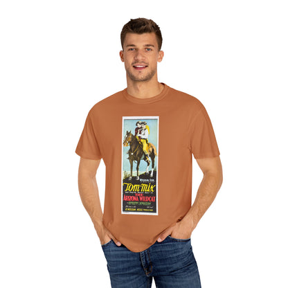 Tom Mix Unisex T-shirt, The Arizona Wildcat Design