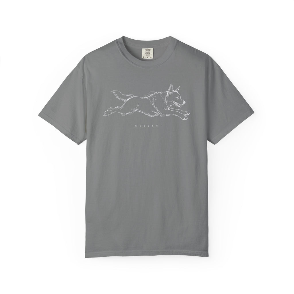 Heeler Line Art T-Shirt
