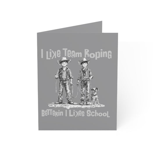 I Like Team Roping Notecards (envelopes included)