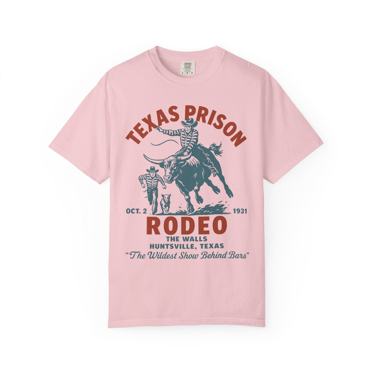 Texas Prison Rodeo TShirt – The Wildest Show Behind Bars