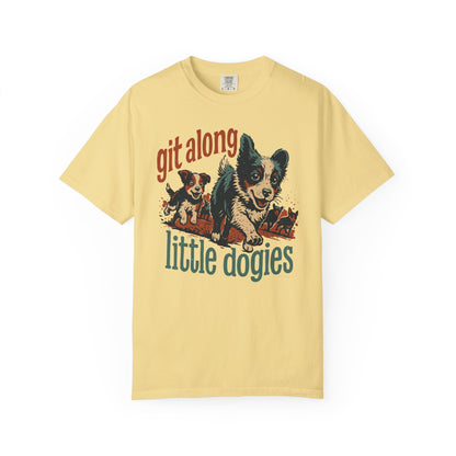 Git Along Little Dogies – Cowdog Pup TShirt