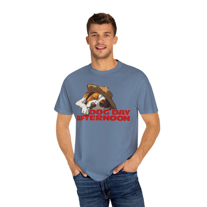 Unisex Garment-Dyed T-shirt Dog Day Afternoon Graphic Tee