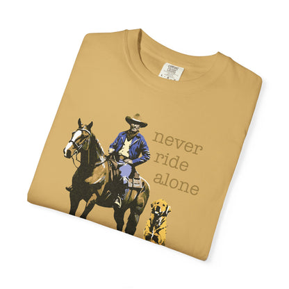 Never Ride Alone Tee Shirt