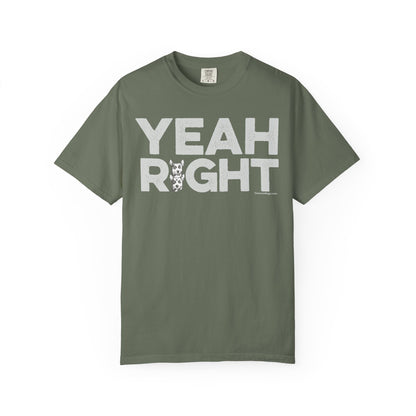 YEAH RIGHT, Garment Dyed T-Shirt