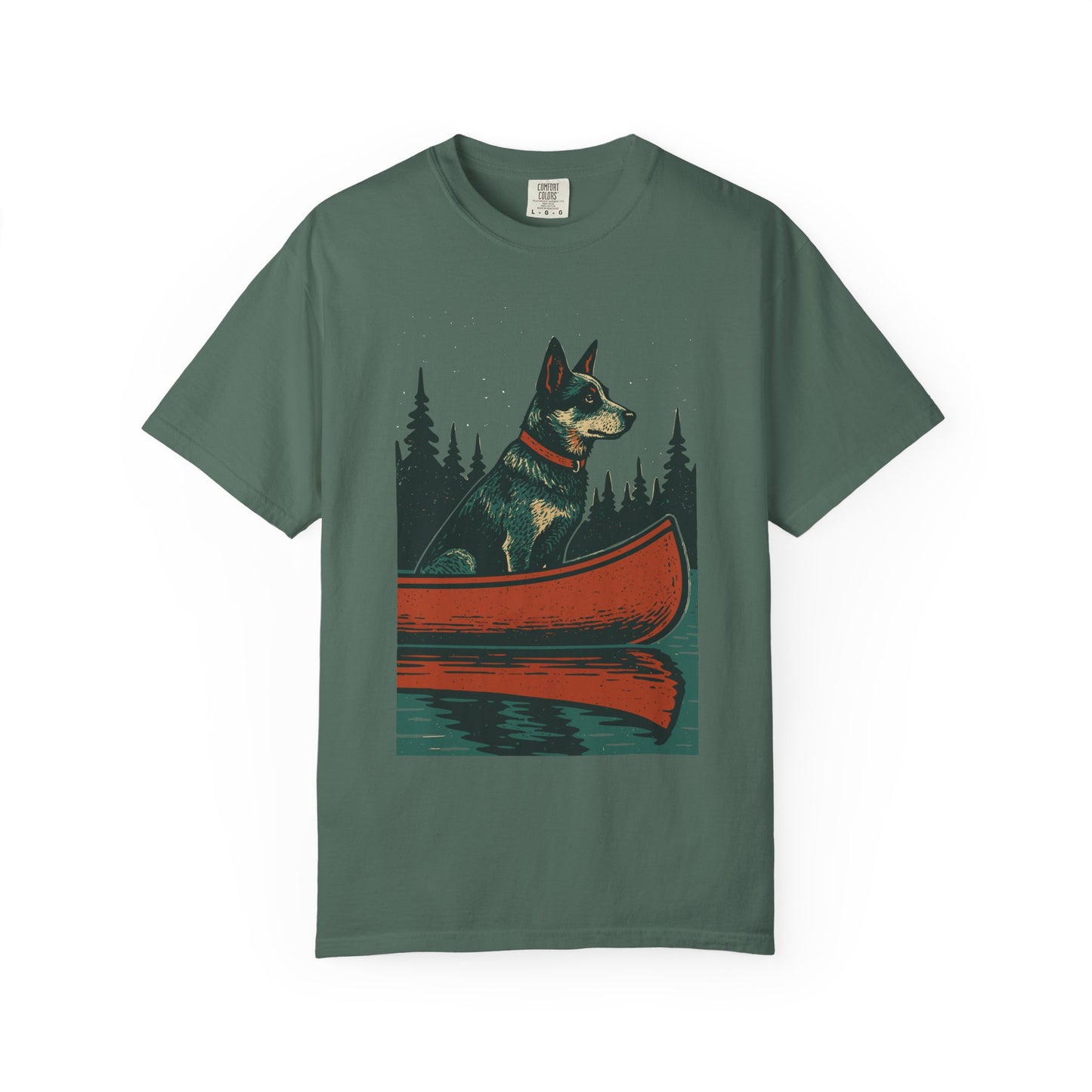 The Heeler and the Canoe T-Shirt