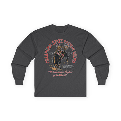 Oklahoma State Prison Rodeo Long Sleeve TShirt – Prison Rodeo Capital of the World