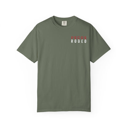 Vintage Pecos Rodeo 1883, front and back design