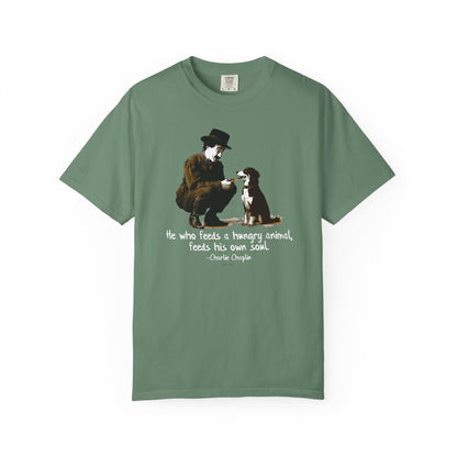 Vintage Chaplin Kindness Cowdog T-shirt