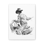 Ranch Roping, Custom Stretched Canvas