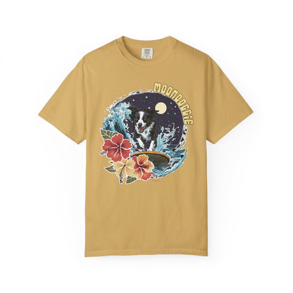 Summer Vibes Surfing Border Collie T-shirt - Unisex