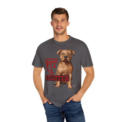 Save the Pit, Cage the Fighter T-Shirt
