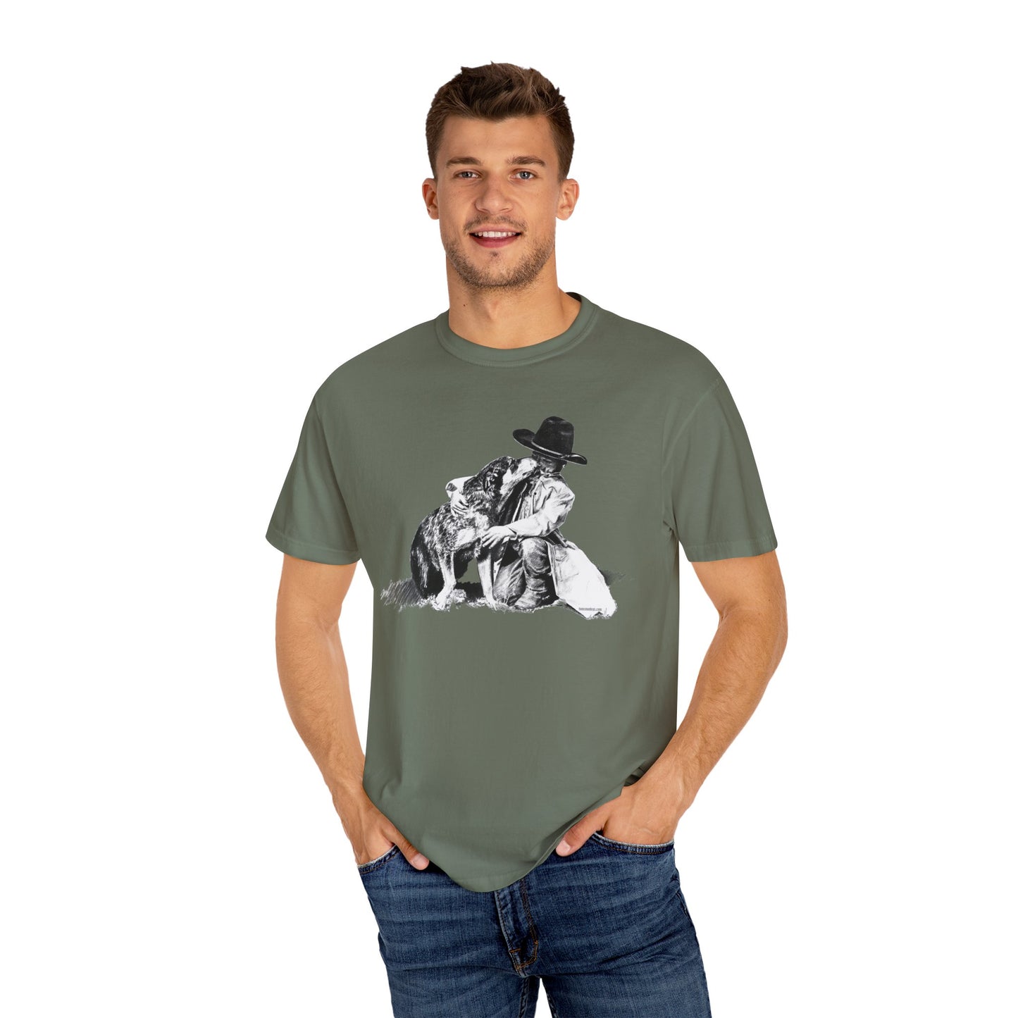 Heeler Licking Cowkid T-Shirt - Unisex