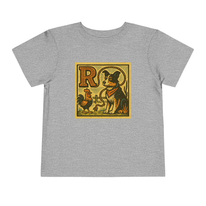Western Block "R" Toddler Heavy Cotton™ Tee