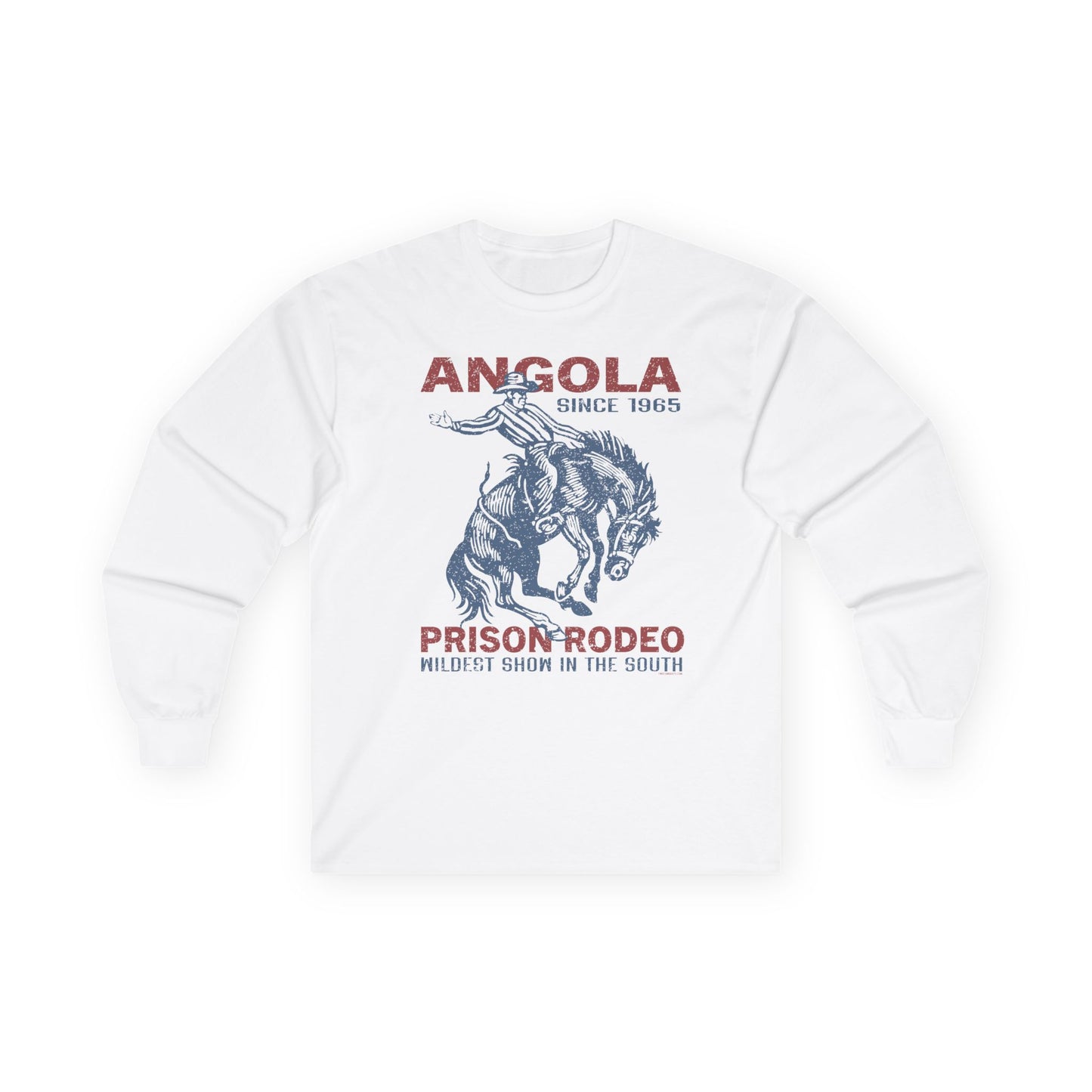 Angola Prison Rodeo Long Sleeve TShirt – The Wildest Show in the South