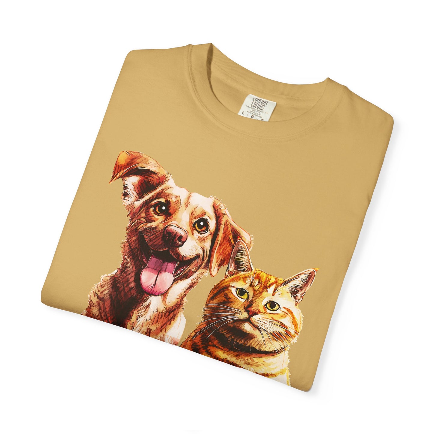 Odie and His Fat Cat Friend Super-Soft Tee
