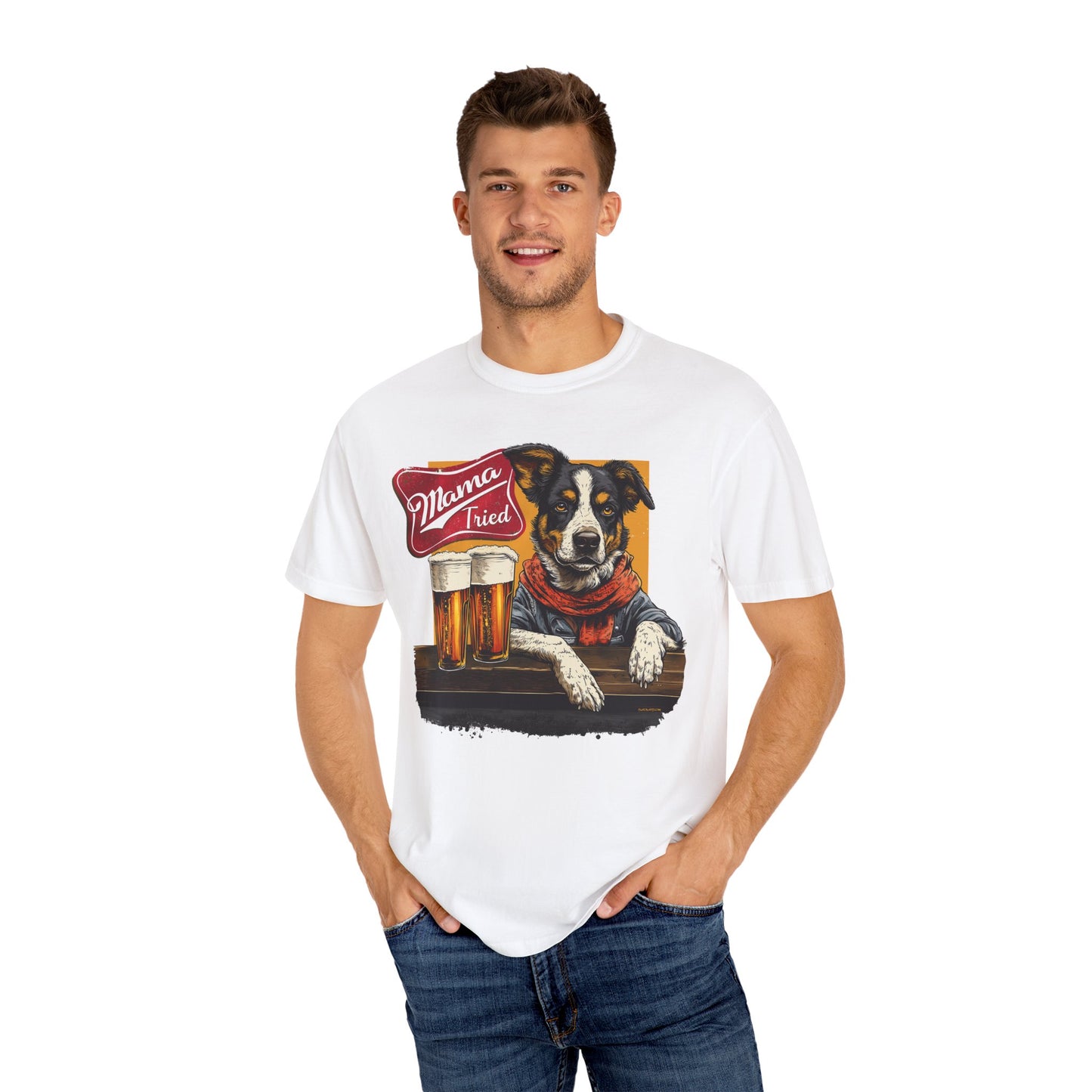 Cowdog Beer Drinker T-shirt
