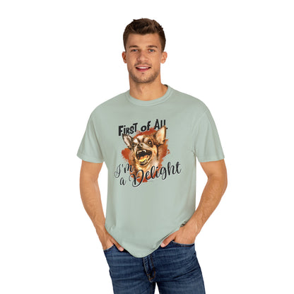 Chihuahua T-shirt - Unisex Garment-Dyed