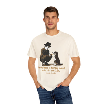 Vintage Chaplin Kindness Cowdog T-shirt