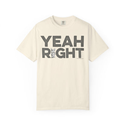 YEAH RIGHT, Garment Dyed T-Shirt