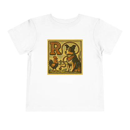 Western Block "R" Toddler Heavy Cotton™ Tee