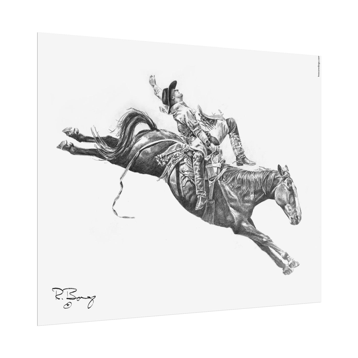Bareback Rider, Custom Print