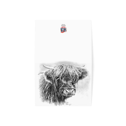 Highland Cow Scottish Blank Notecards (envelopes included)