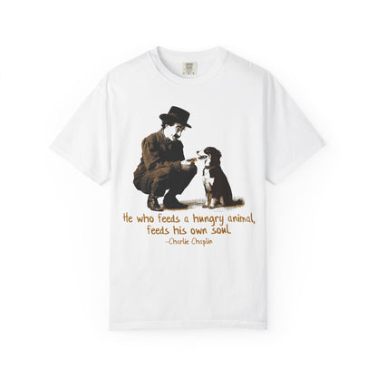 Vintage Chaplin Kindness Cowdog T-shirt
