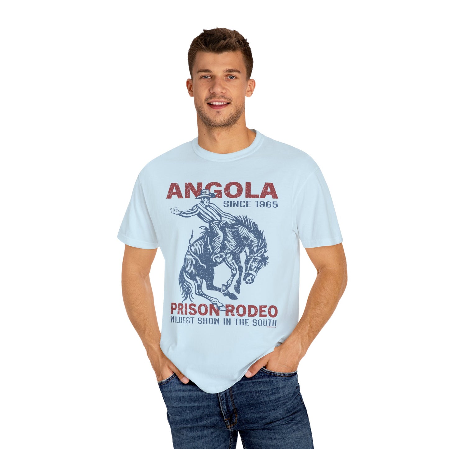 Vintage Angola Prison Rodeo T-Shirt, Unisex Tee, Graphic Top, Festival Clothing, Unique Gift for Cowboys, Hipster Shirt