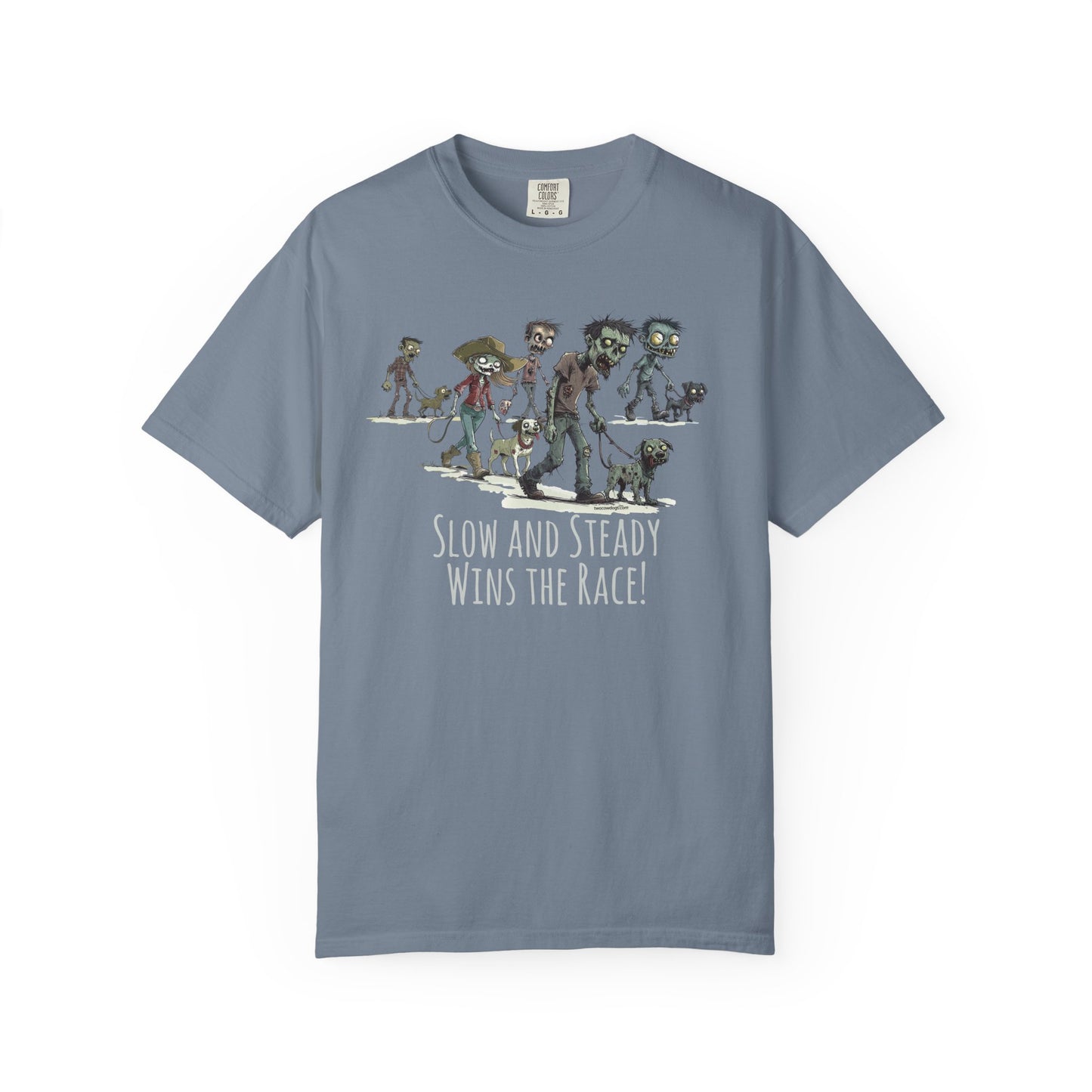 Slow and Steady Wins the Race – Zombie Cowdog Crew TShirt