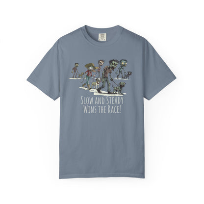 Slow and Steady Wins the Race – Zombie Cowdog Crew TShirt