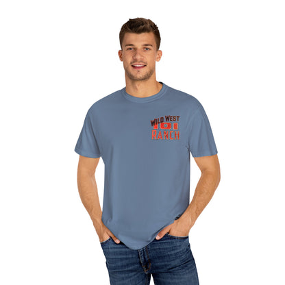 Vintage Wild West Rodeo T-Shirt, Front and Back