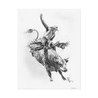 Bull Rider, Custom Print