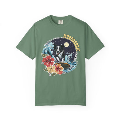 Summer Vibes Surfing Border Collie T-shirt - Unisex