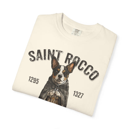 Saint Rocco Unisex T-Shirt - Patron Saint of Dogs and Dog Lovers