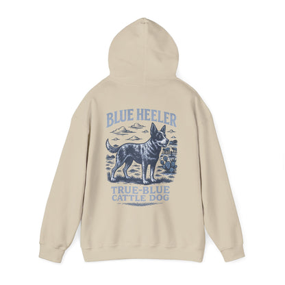 Blue Heeler Ranch Hoodie — "Built Like a Tank" Western Cattle Dog