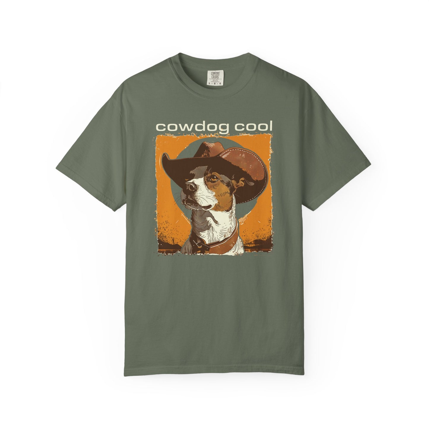 Cowdog Cool T-Shirt, Unisex Garment-Dyed