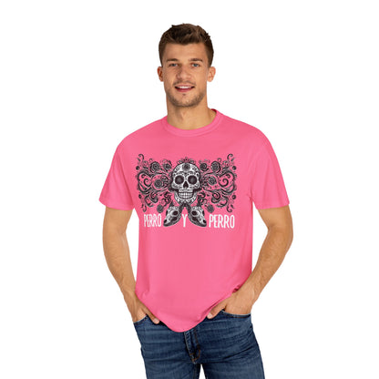 Perro y Perro T-Shirt, Dia De Los Muertos, Two Dogs
