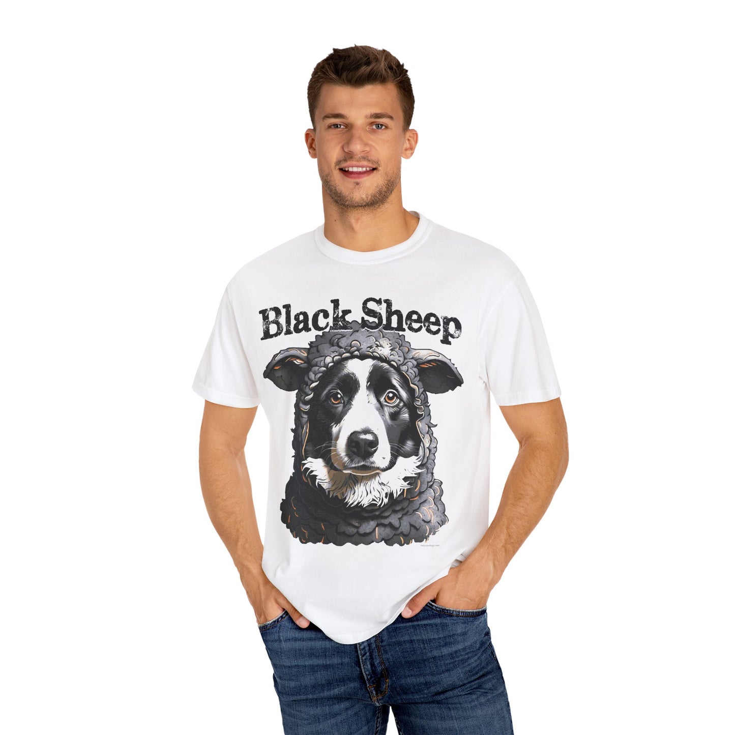 Black Sheep, Border Collie Tee Shirt