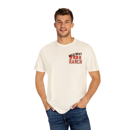 Vintage Wild West Rodeo T-Shirt, Front and Back