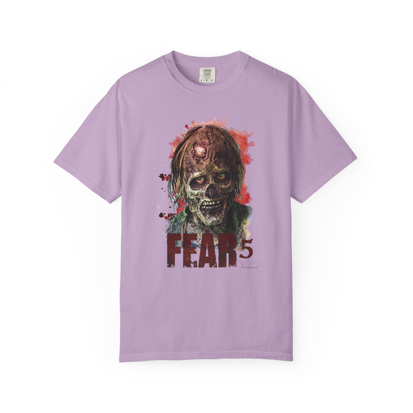 Fear 5 Zombie Garment-Dyed T-shirt