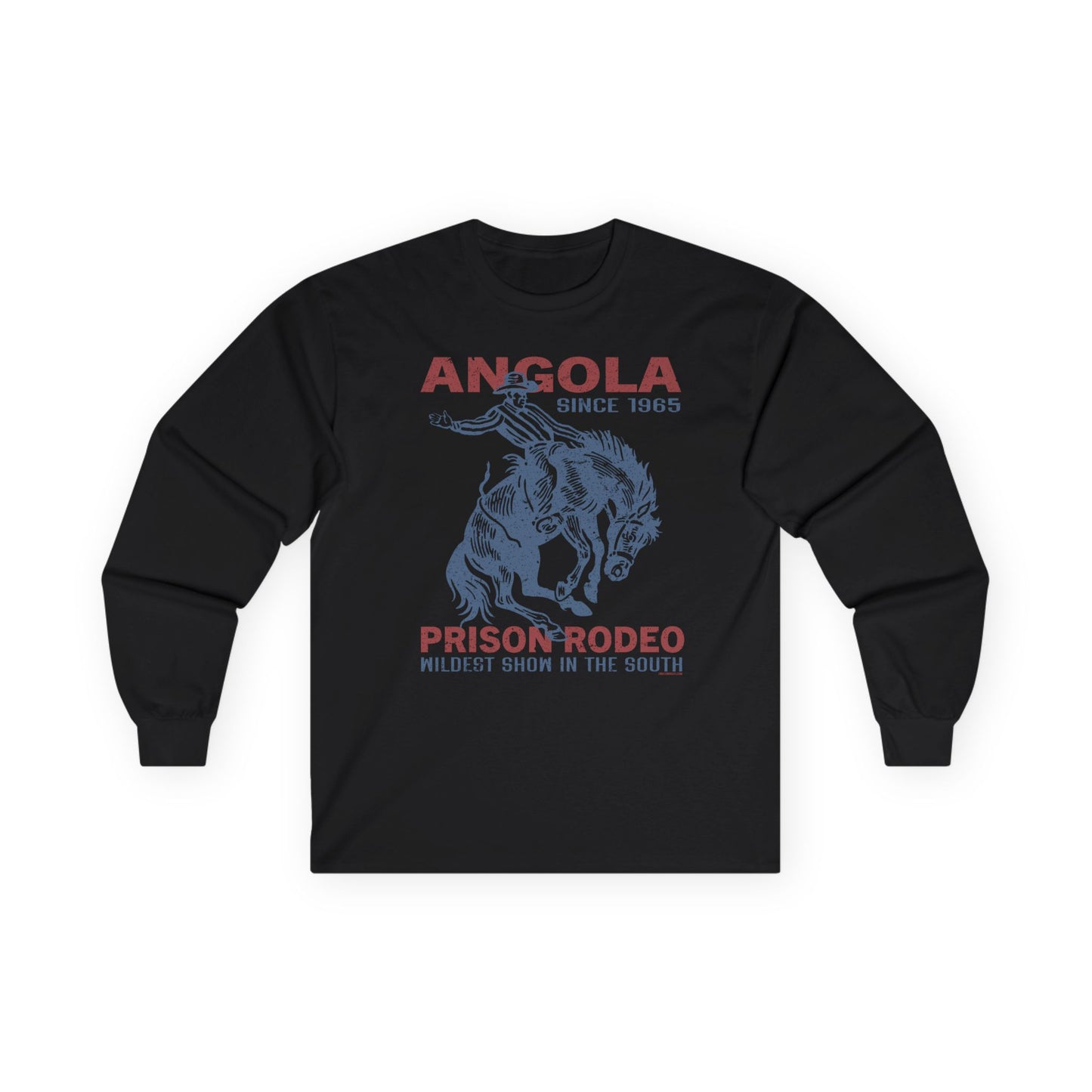 Angola Prison Rodeo Long Sleeve TShirt – The Wildest Show in the South