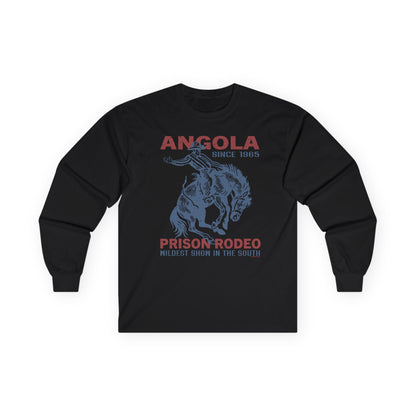Angola Prison Rodeo Long Sleeve TShirt – The Wildest Show in the South