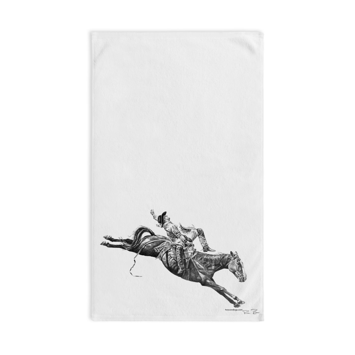 Bareback Rider Microfiber Tea Towel