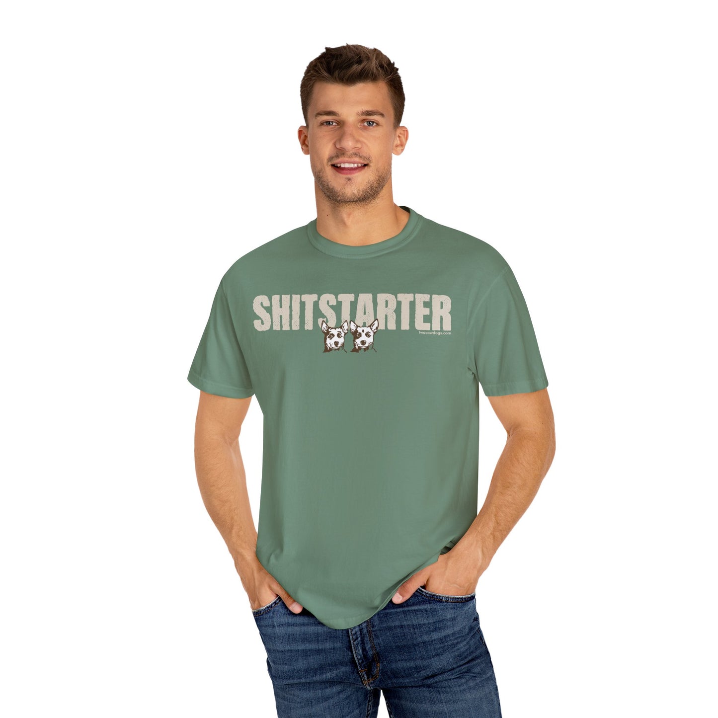 SHITSTARTER, Garment Dyed T-Shirt