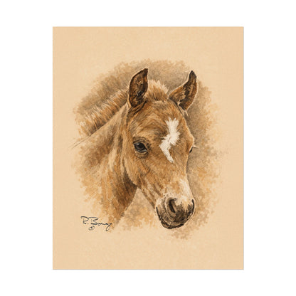 Lightning Colt Archival Paper Print