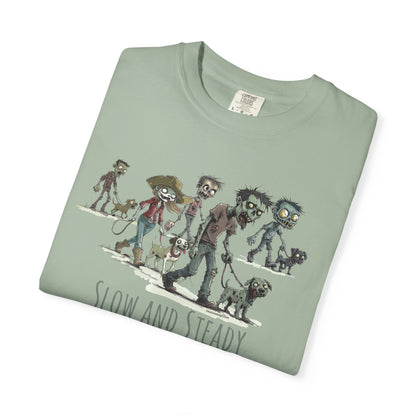 Slow and Steady Wins the Race – Zombie Cowdog Crew TShirt