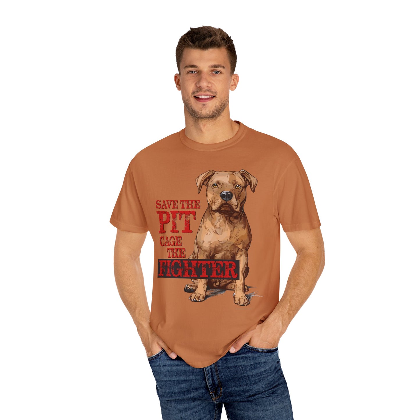 Save the Pit, Cage the Fighter T-Shirt