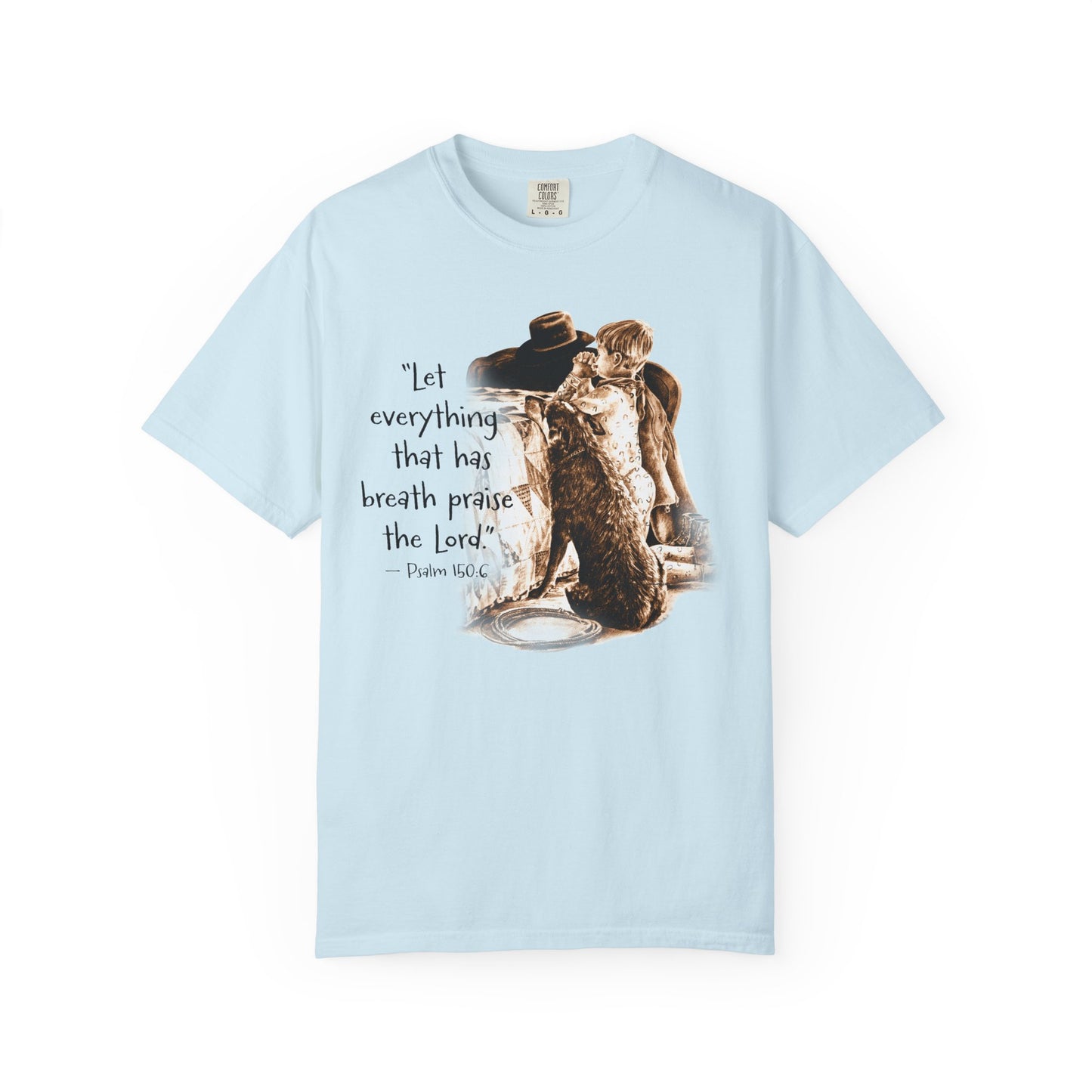 Prairie Praise T-shirt with Psalm 150:6 Verse