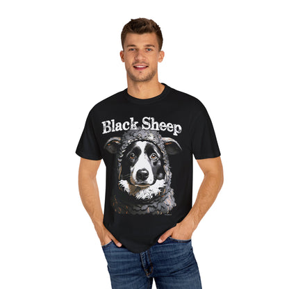 Black Sheep, Border Collie Tee Shirt